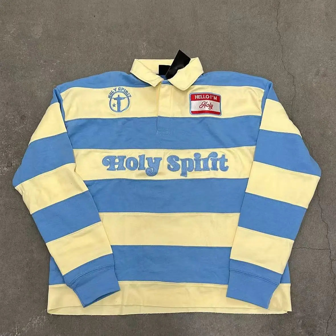 Striped Retro Polo