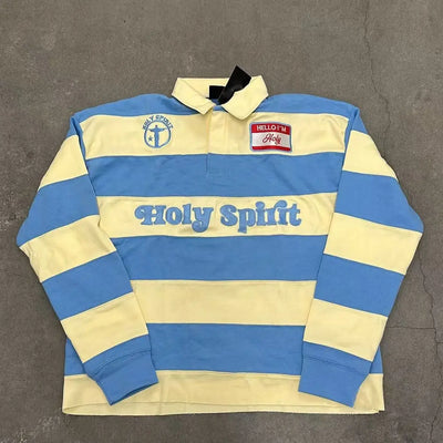 Striped Retro Polo