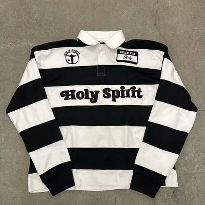 Striped Retro Polo